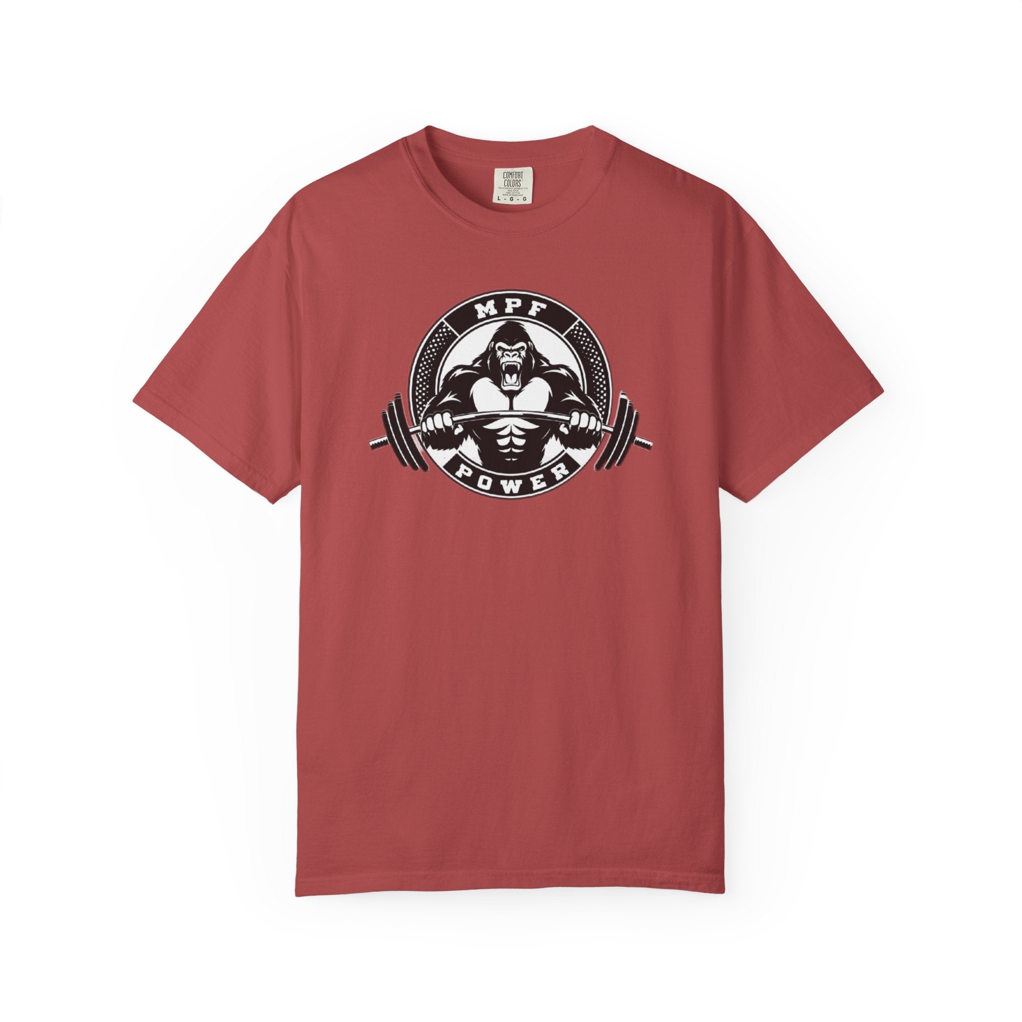 MPF-POWER Logo Garment-Dyed T-shirt