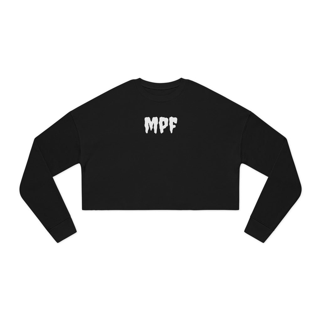 Empowered Women's Cropped Sweatshirt - Motivational Fitness Apparel
