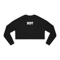 Empowered Women's Cropped Sweatshirt - Motivational Fitness Apparel