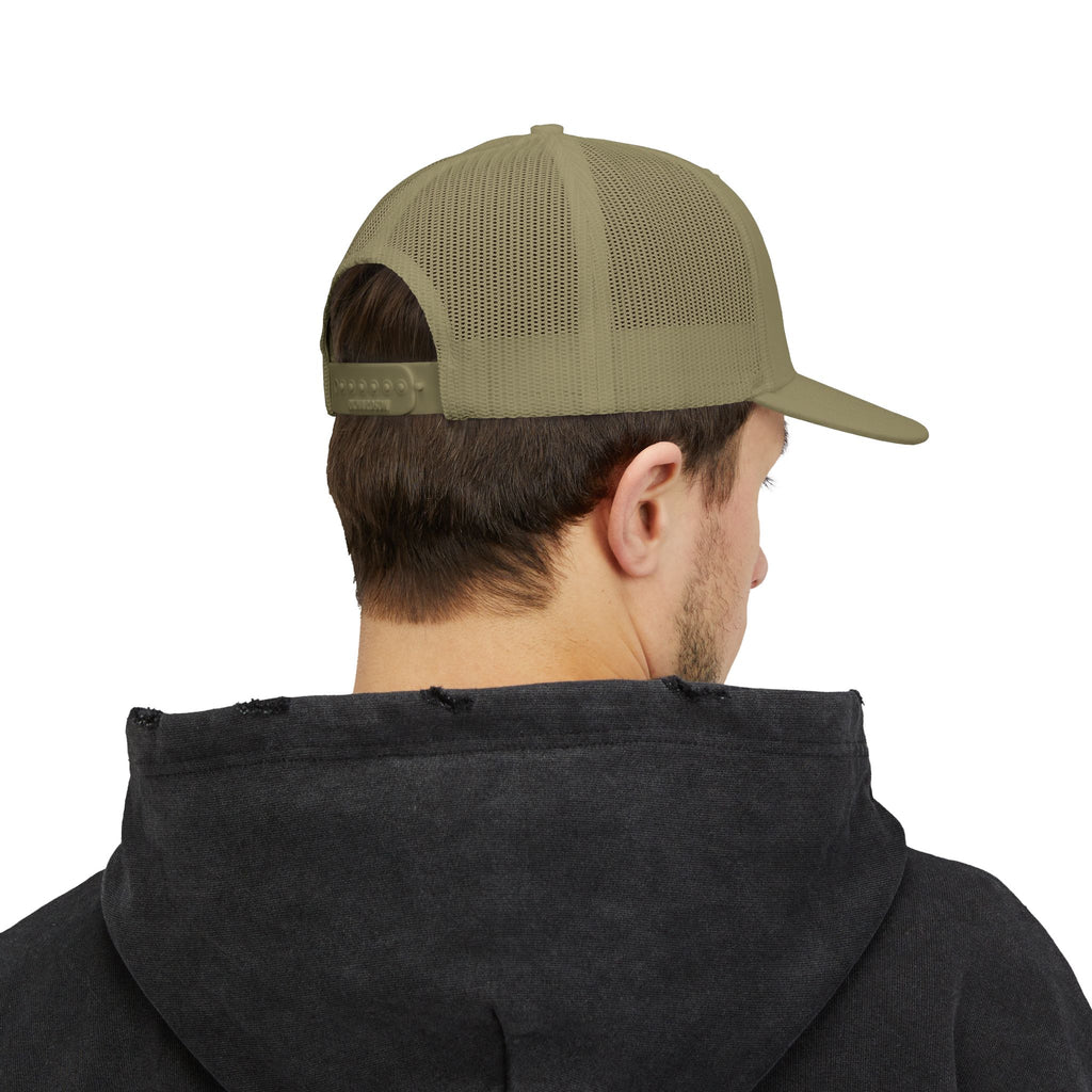 Embroidered Snapback Trucker Cap, Stylish Baseball Hat, Perfect for Outdoor Activities, Casual Wear, Gifts for Him/Her