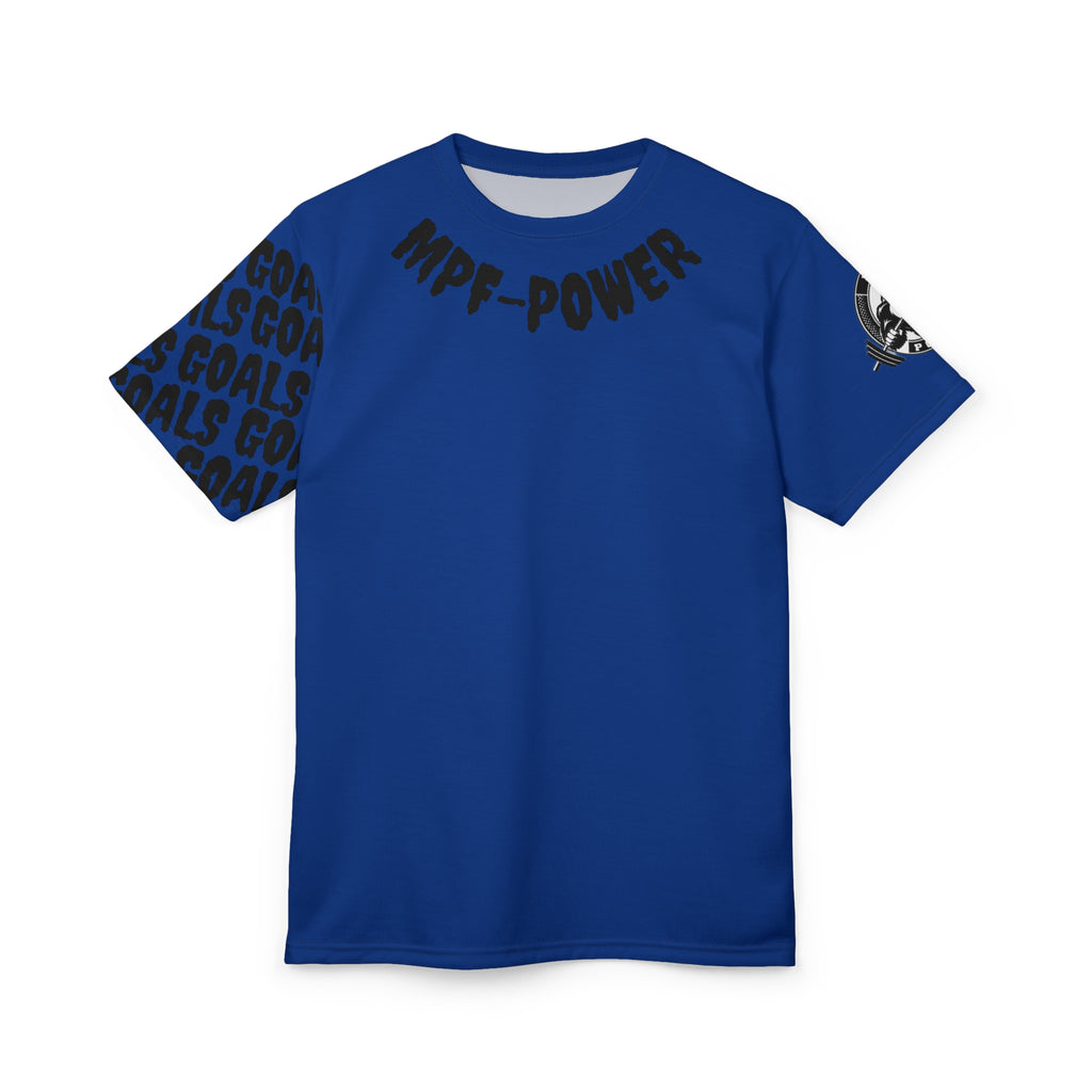Goals Motivational Unisex Cut & Sew Tee - MPF Power Goals