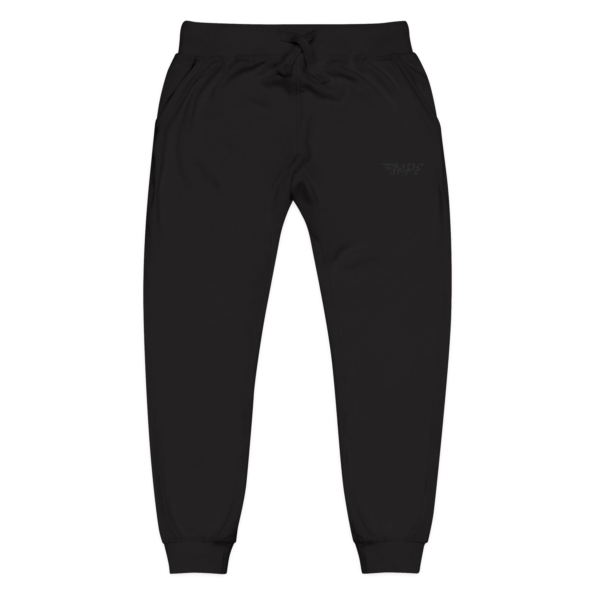 Cozy Embroidered Unisex Fleece Sweatpants for Relaxation, Comfortable Loungewear, Casual Outfits, Perfect Gift for Friends