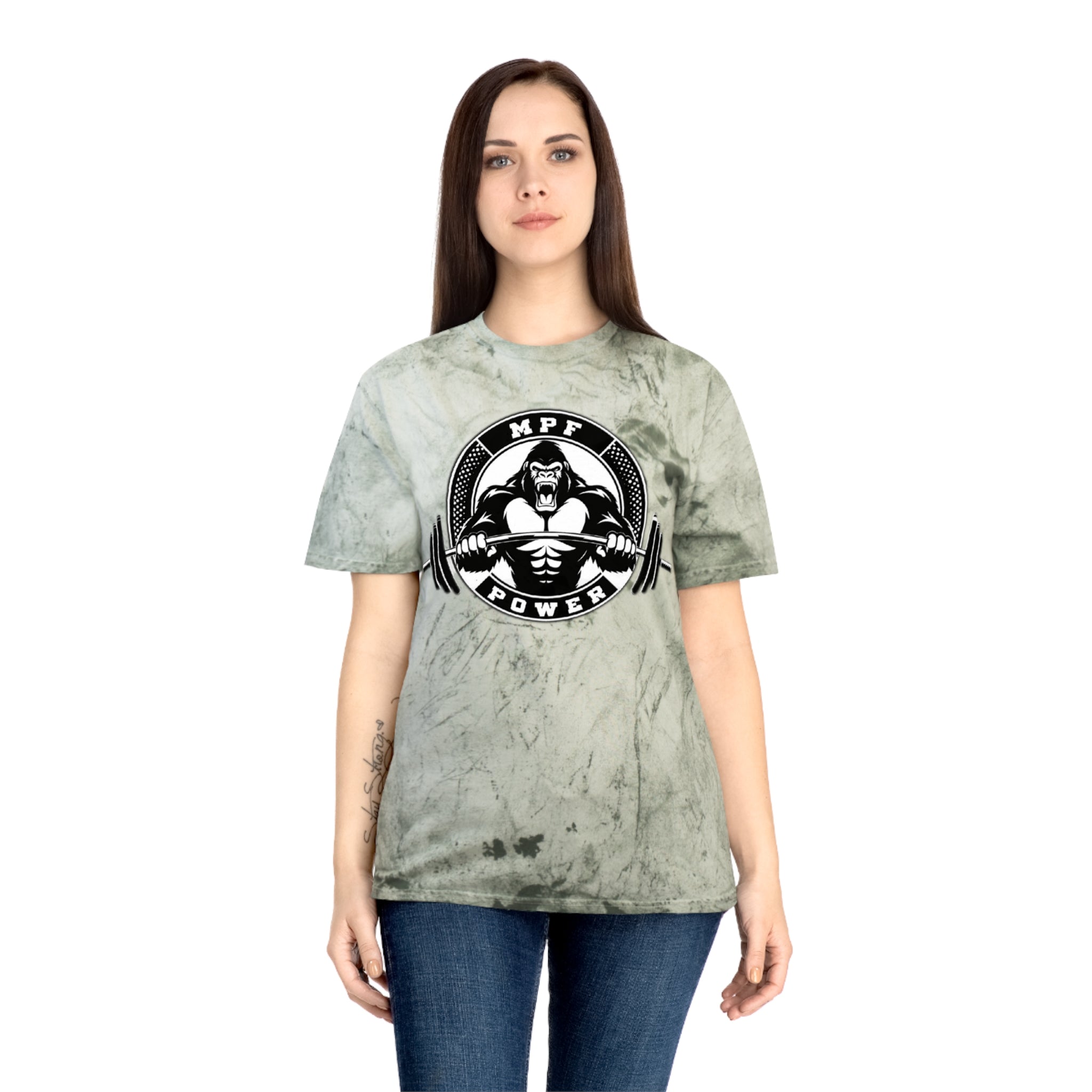 Power Gorilla Weightlifting T-Shirt — MFT Power Gym Tee