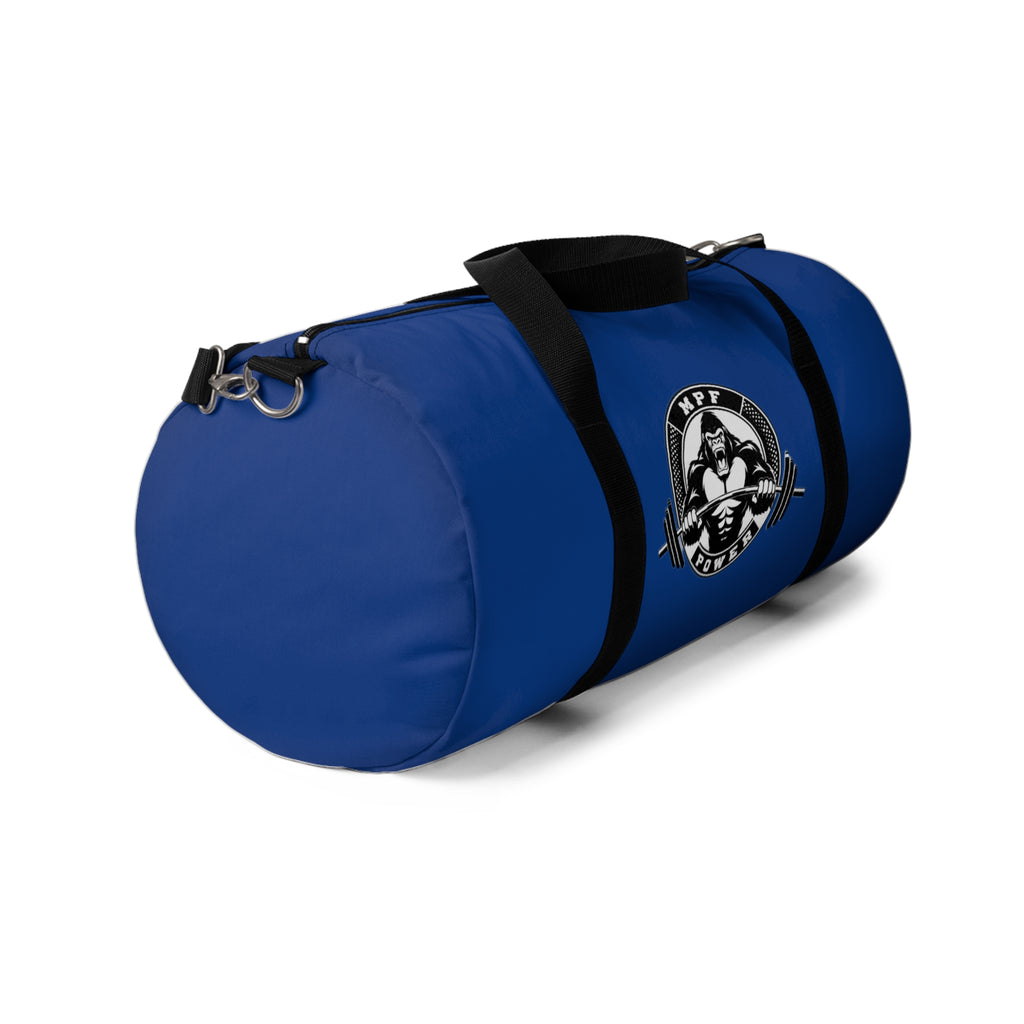 MPF Power Blue Duffel Bag - Perfect for Gym & Travel