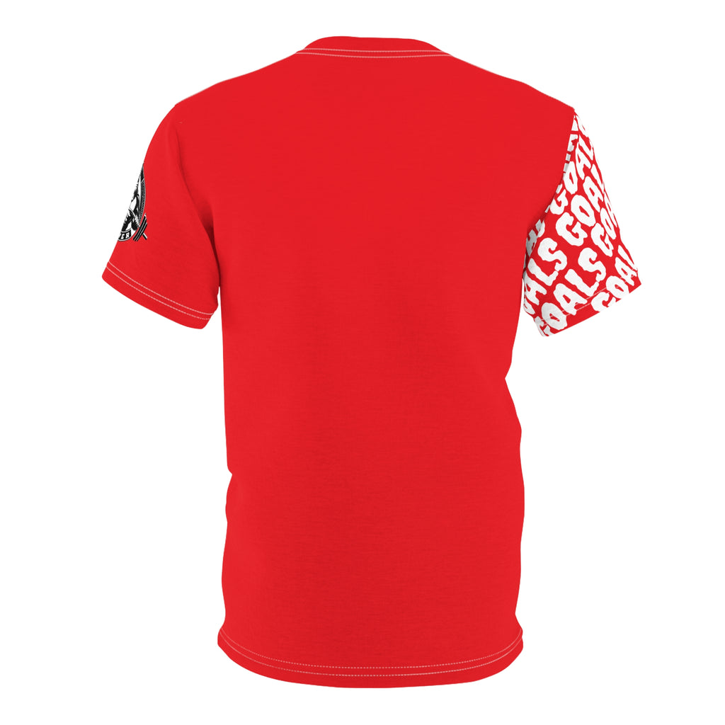 Goals Motivational Unisex Cut & Sew Tee - MPF Power Goals