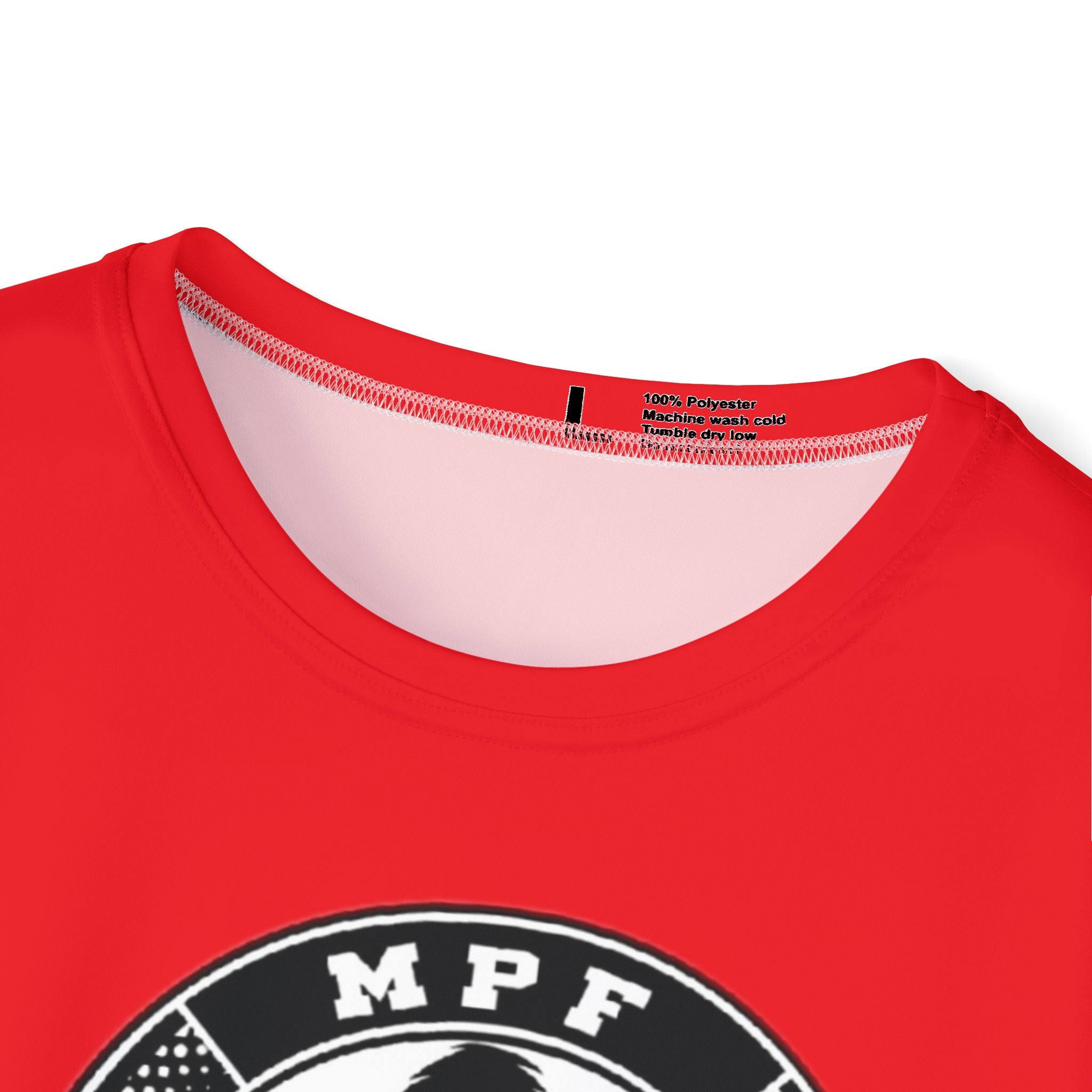Red Men's Sports Jersey – Goals & Victory Athletic Tee