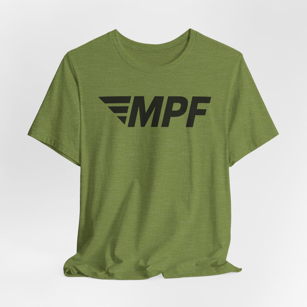 Muscle Power Gym Tee | Unisex Short Sleeve Workout Shirt