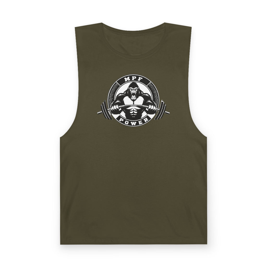MPF Power Unisex Tank Top - Gym Workout Sleeveless Tee
