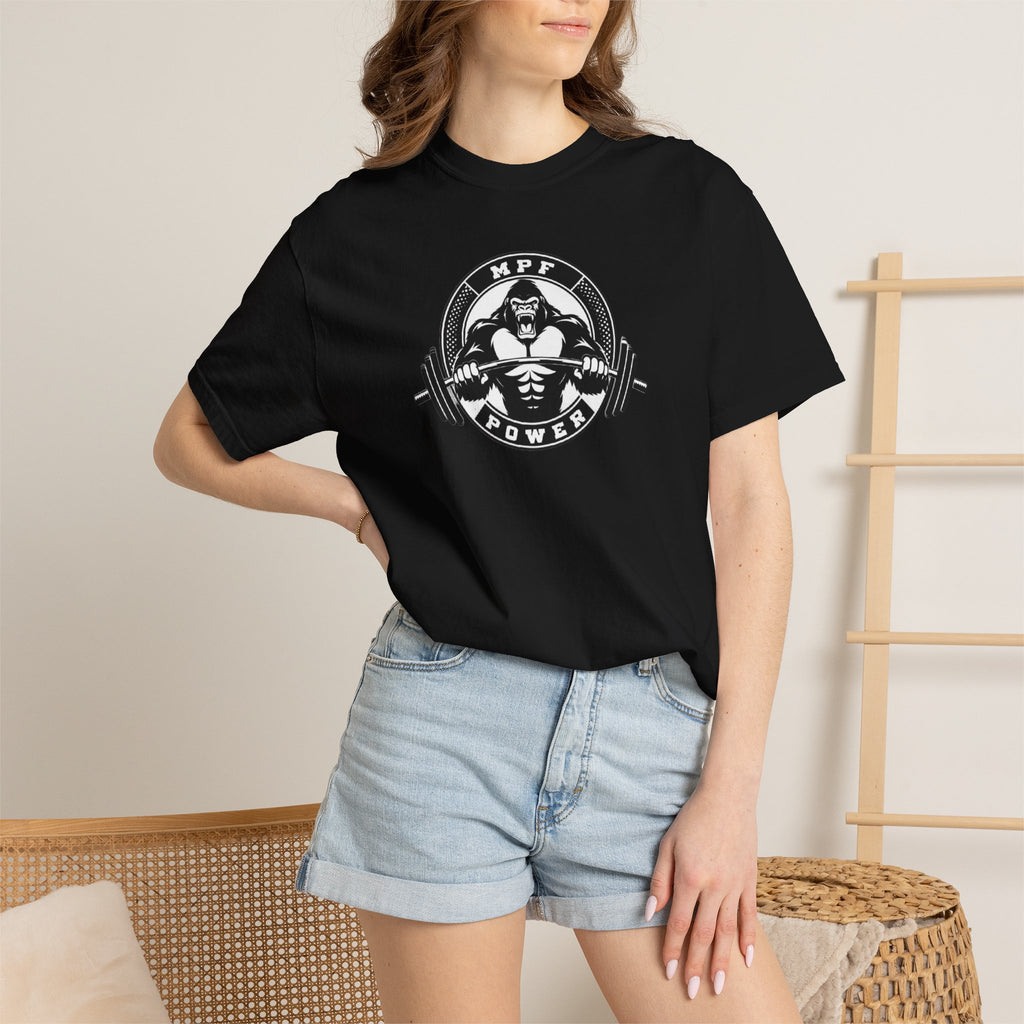 MPF-POWER Logo Garment-Dyed T-shirt