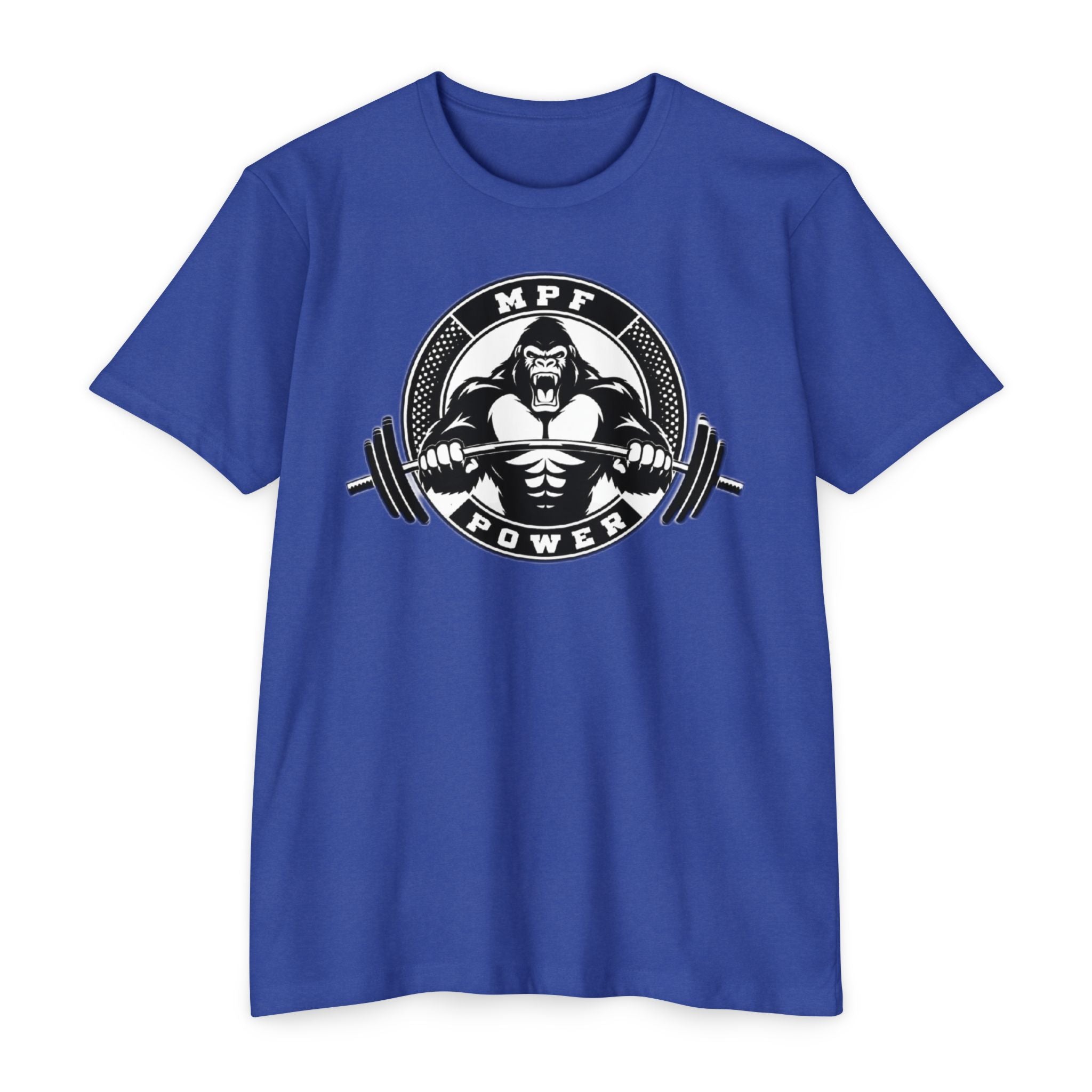 MPF Power Weightlifting T-Shirt — Gorilla Barbell Gym Tee