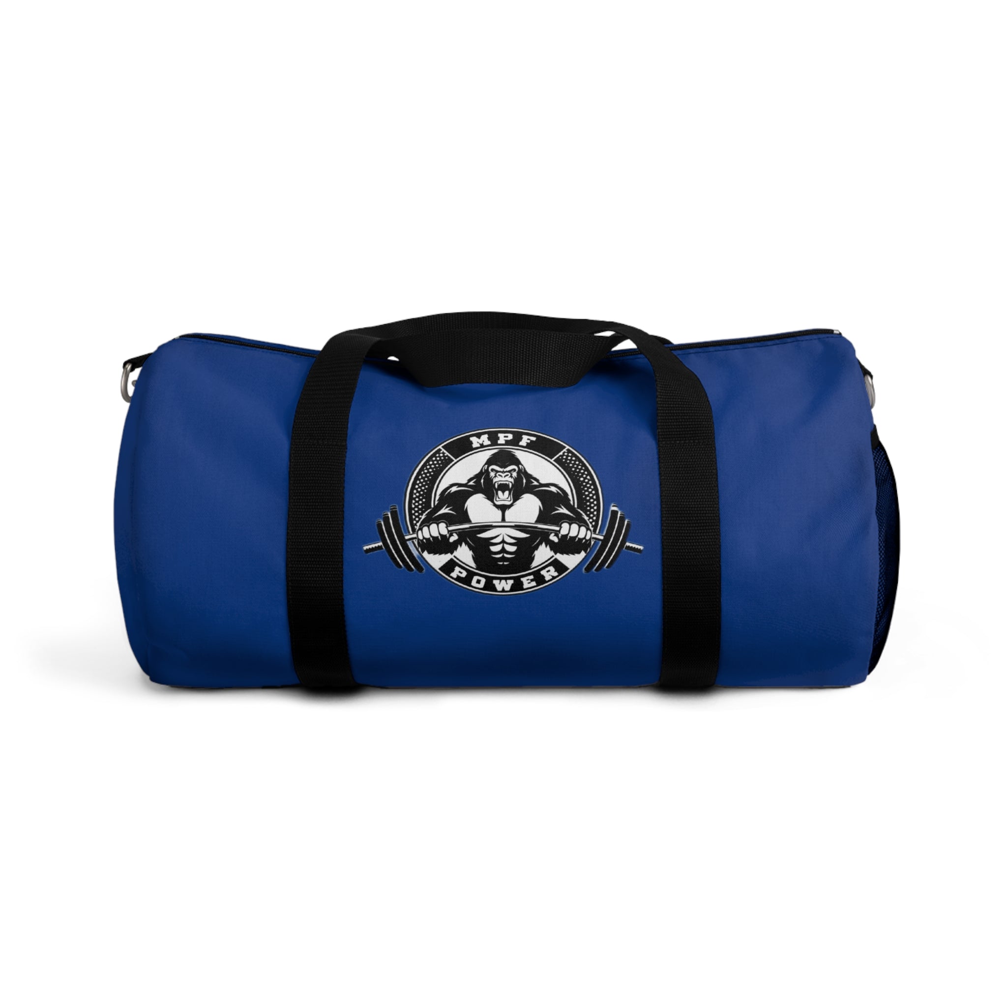 MPF Power Blue Duffel Bag - Perfect for Gym & Travel