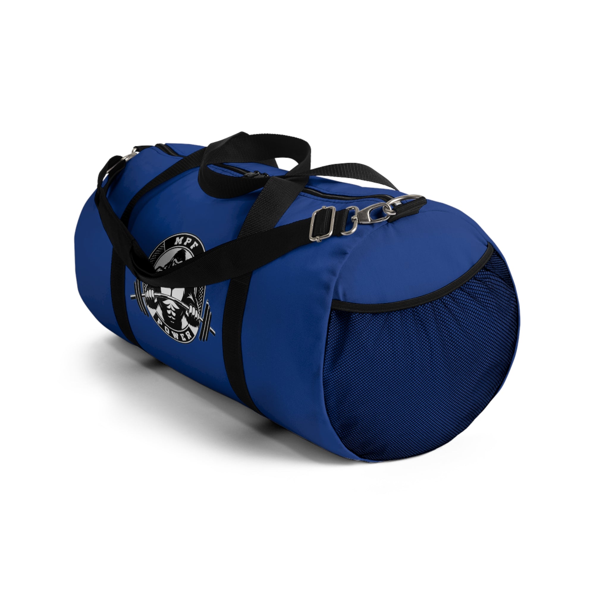 MPF Power Blue Duffel Bag - Perfect for Gym & Travel