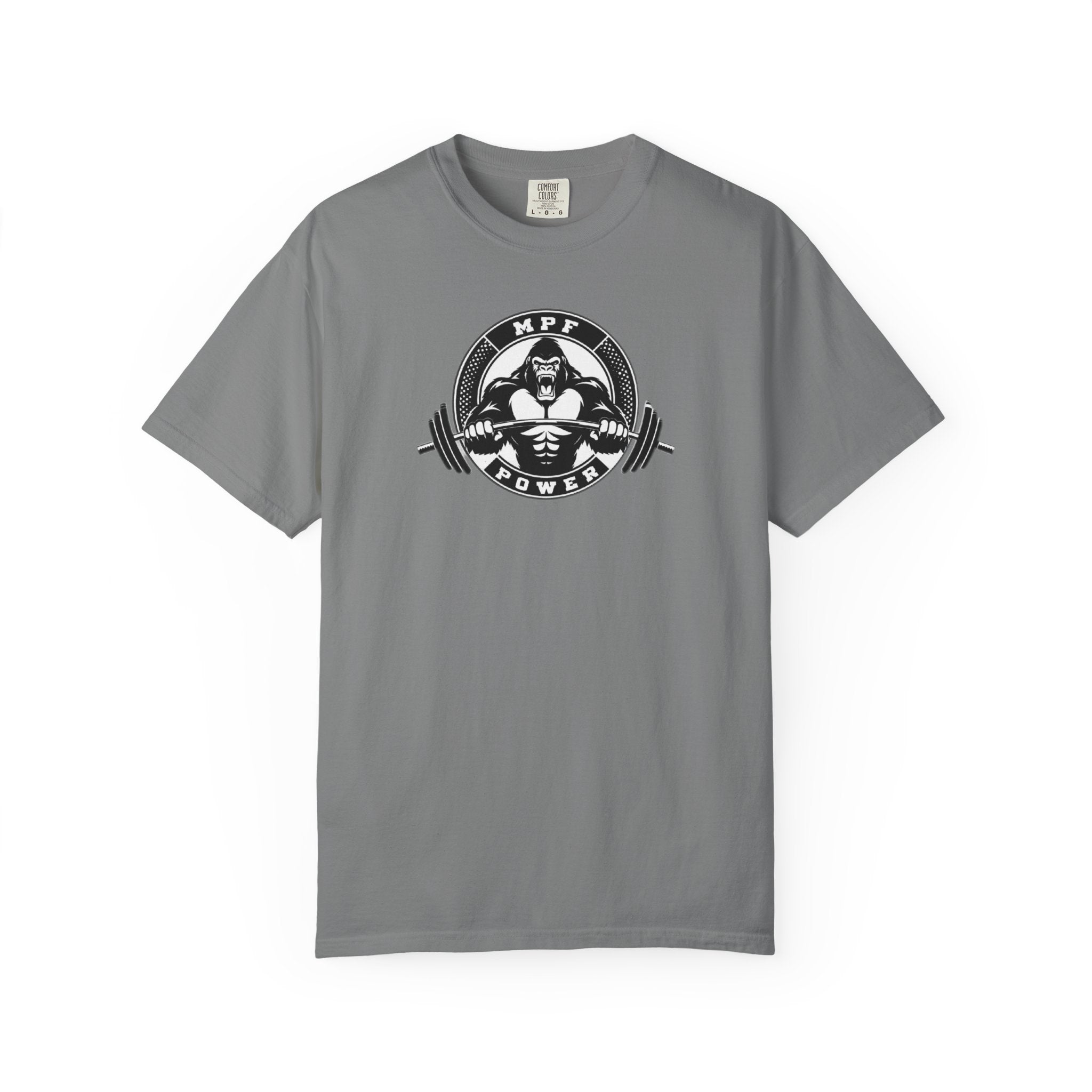 MPF-POWER Logo Garment-Dyed T-shirt