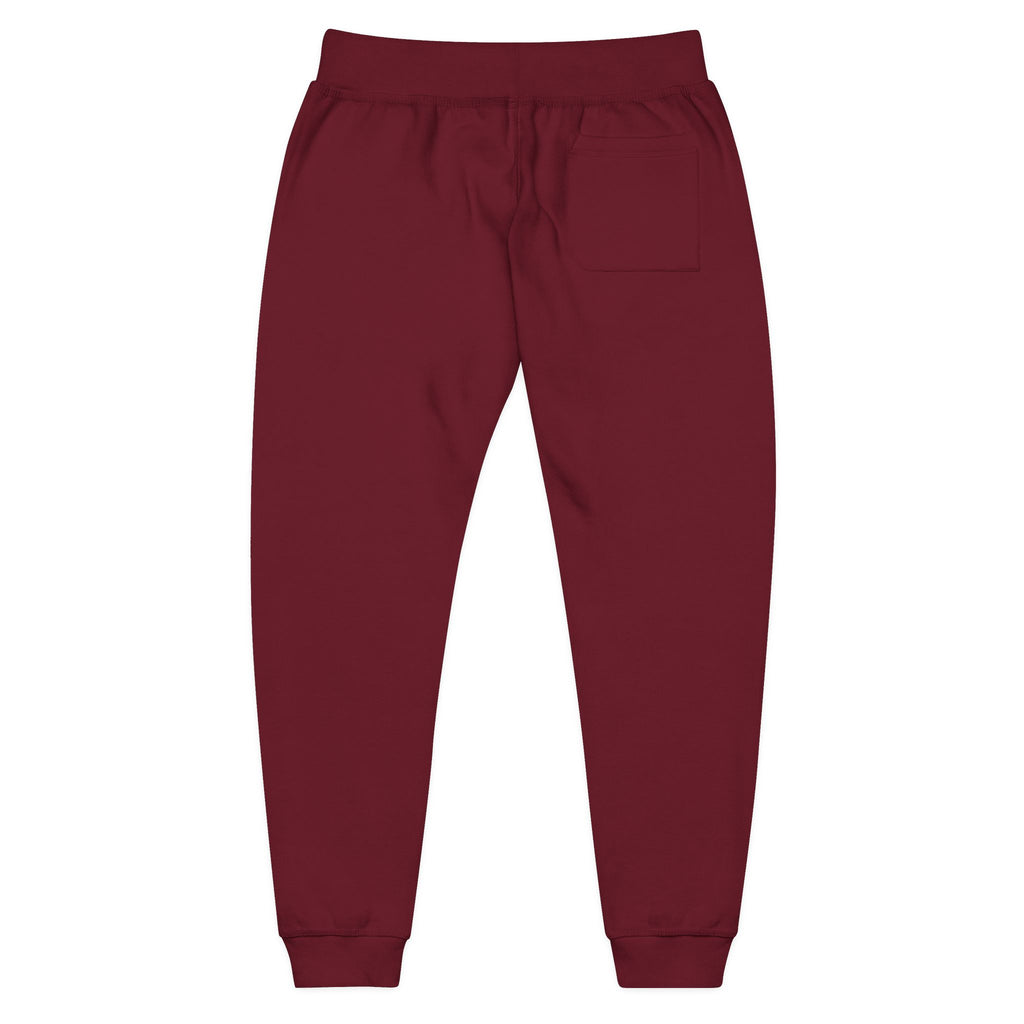 Cozy Embroidered Unisex Fleece Sweatpants for Relaxation, Comfortable Loungewear, Casual Outfits, Perfect Gift for Friends