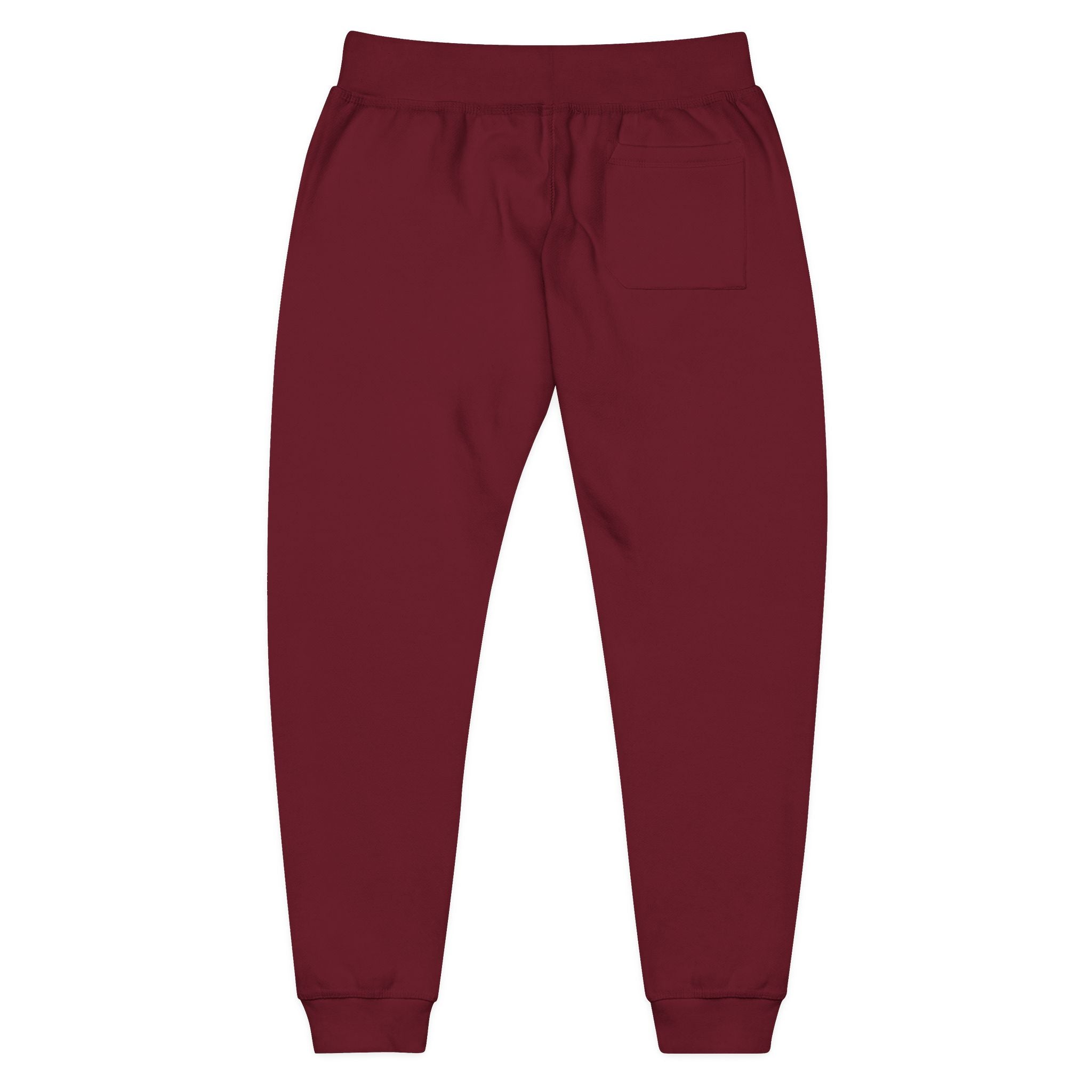 Cozy Embroidered Unisex Fleece Sweatpants for Relaxation, Comfortable Loungewear, Casual Outfits, Perfect Gift for Friends