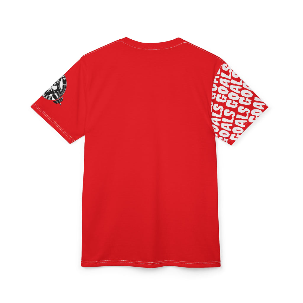 Goals Motivational Unisex Cut & Sew Tee - MPF Power Goals