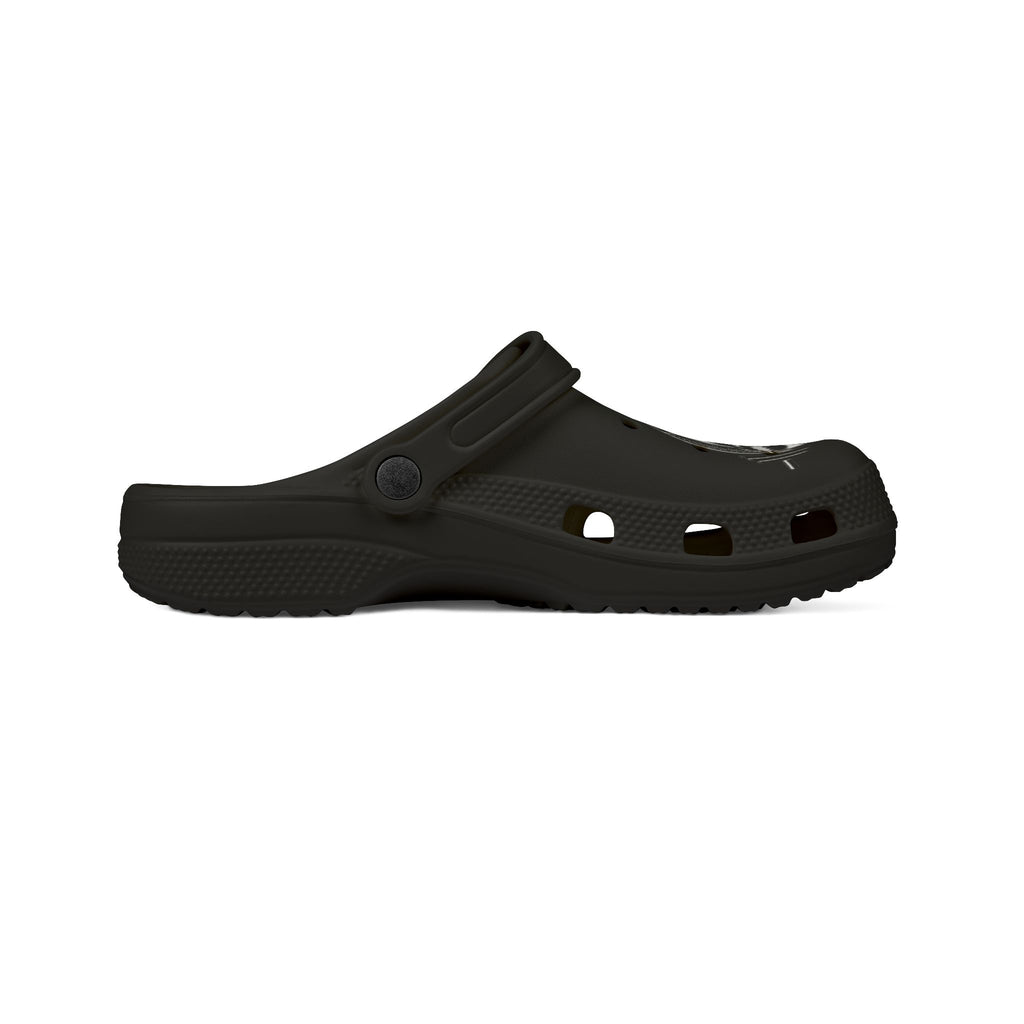 MFP Power Logo EVA Foam Rubber Shoes - Casual Comfort for Fitness Enthusiasts Black
