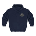 Mind Power Focus Zip Hoodie, Inspirational Sweatshirt, Gift for Motivation, Gym Wear, Unisex Activewear, Wellbeing Apparel