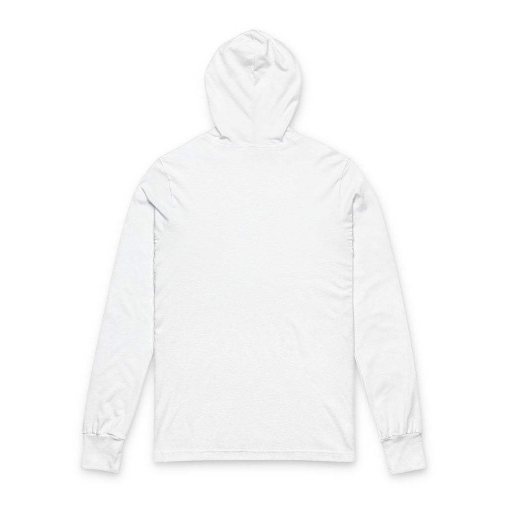 Unisex Hooded Tee: Sporty Long Sleeve Shirt for Active Lifestyle, Perfect for Gym, Casual Wear, and Outdoor Activities
