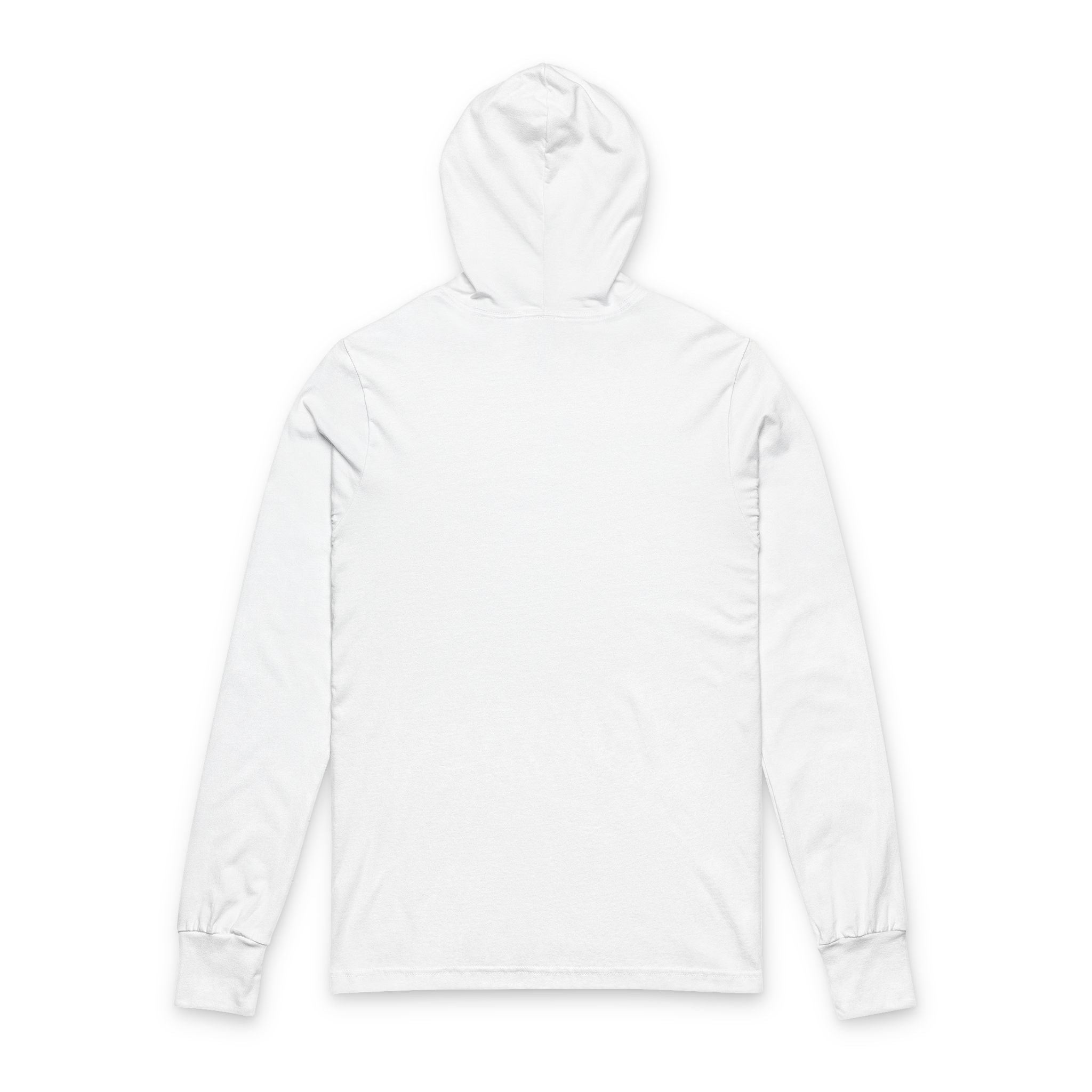 Unisex Hooded Tee: Sporty Long Sleeve Shirt for Active Lifestyle, Perfect for Gym, Casual Wear, and Outdoor Activities