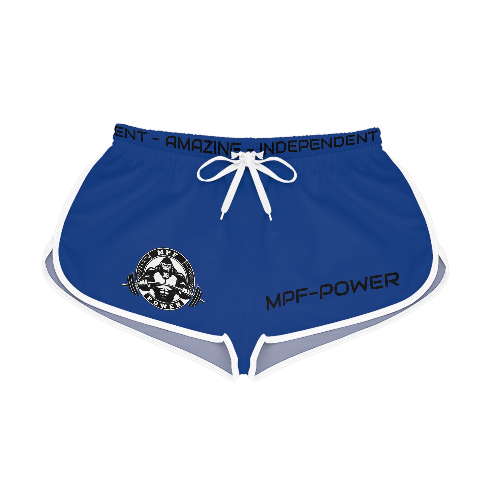 Empowering Women's Relaxed Workout Shorts | AOP, Gym, Fitness, Sportswear, Casual, Active Lifestyle