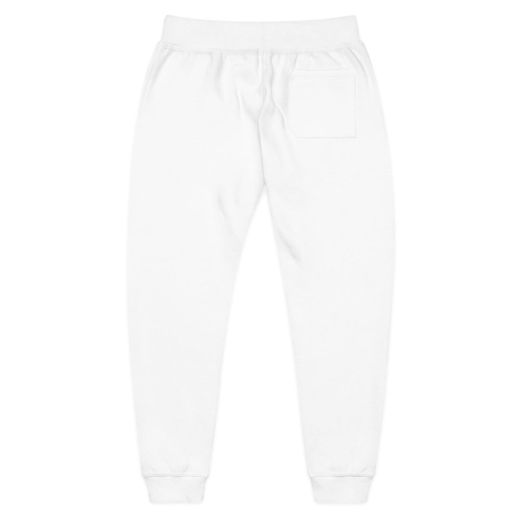 Cozy Embroidered Unisex Fleece Sweatpants for Relaxation, Comfortable Loungewear, Casual Outfits, Perfect Gift for Friends