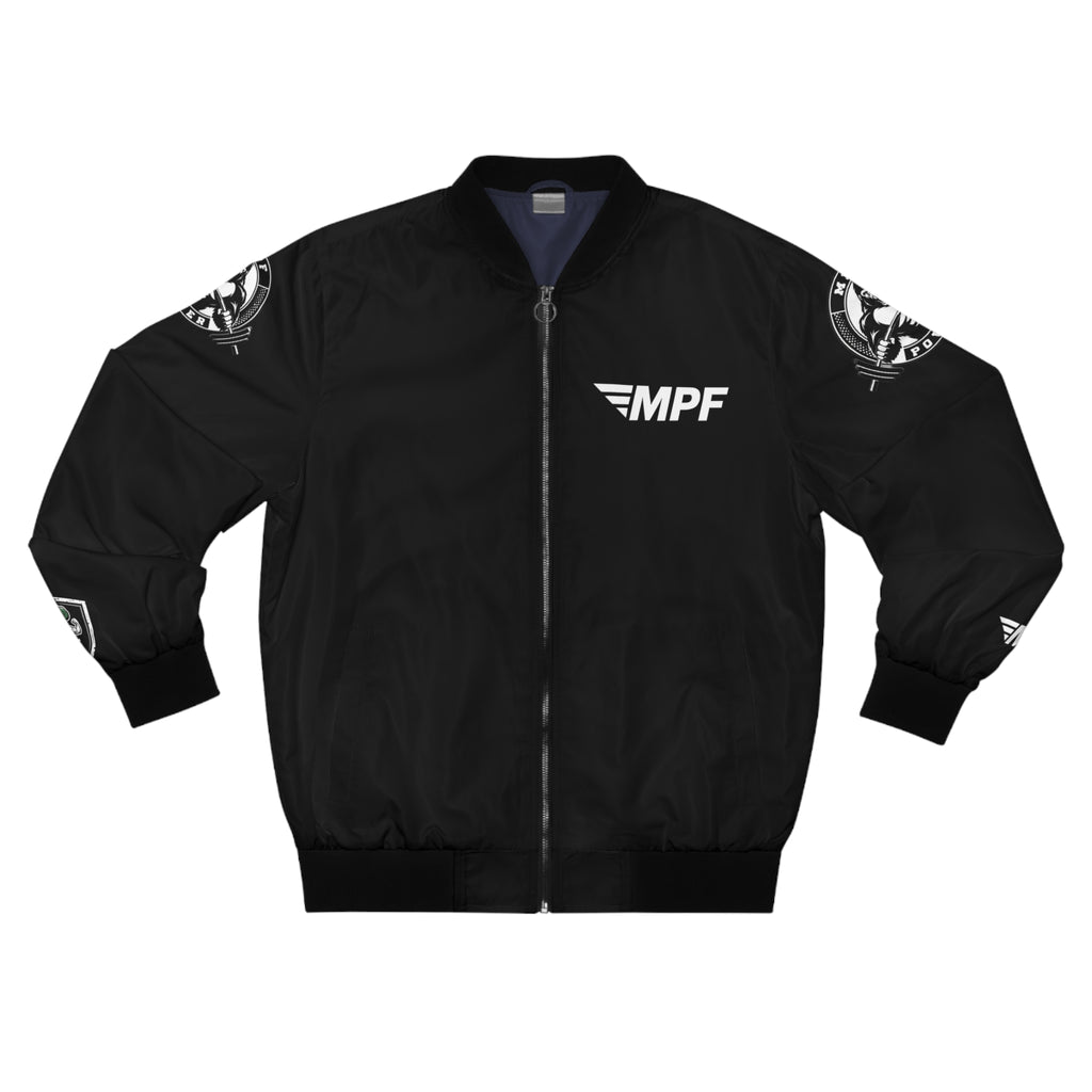 MPF Power Men's Bomber Jacket - Stylish Gym Wear for Strength Enthusiasts
