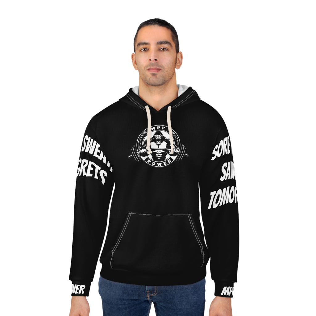 PR Hoodie | Fitness, Gym, Weightlifting, Unisex, Activewear, Training