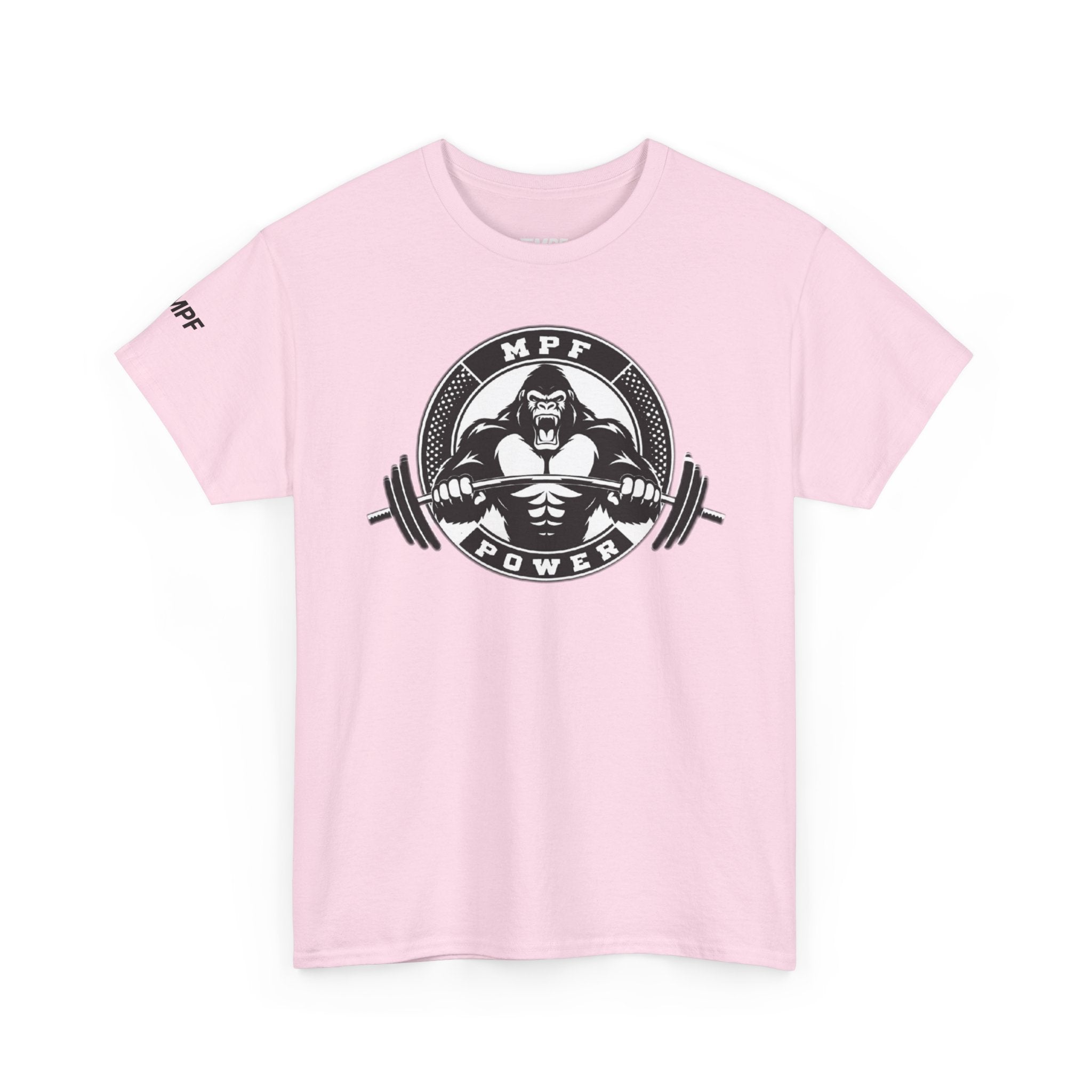 Gorilla Power Tee — Gym Weightlifting Workout Shirt