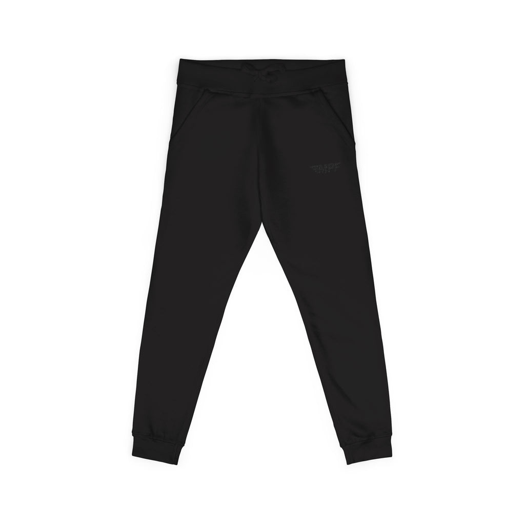 Cozy Embroidered Unisex Fleece Sweatpants for Relaxation, Comfortable Loungewear, Casual Outfits, Perfect Gift for Friends