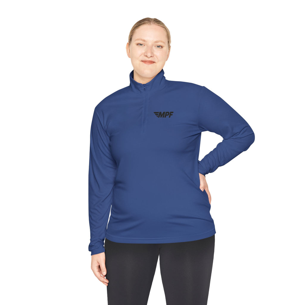 Muscle & Motivational Unisex Quarter-Zip Pullover - Fitness Apparel, Activewear, Workout Gear, Gym Style, Trendy Exercise Hoodie