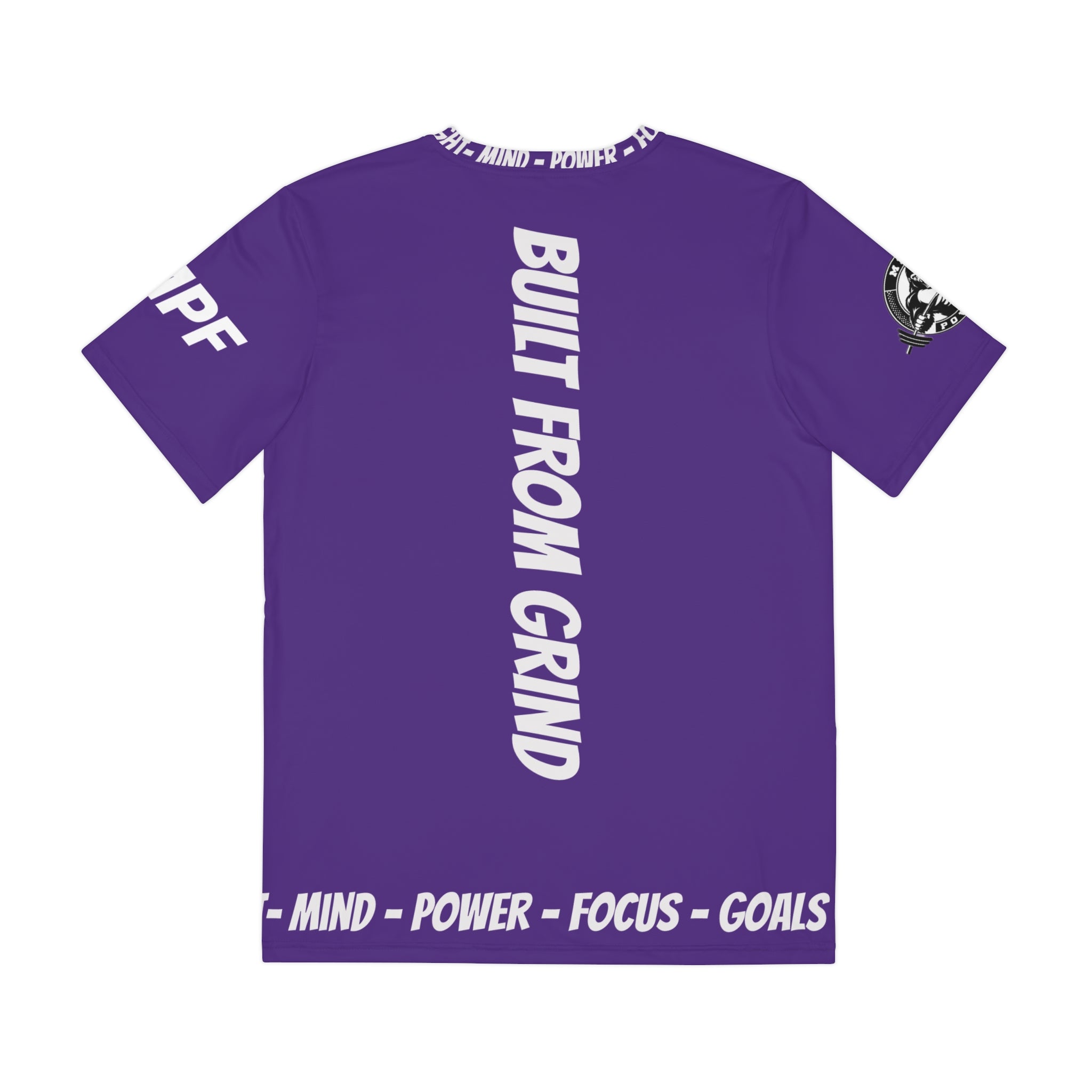 Purple MPF Tee, Motivational T-Shirt, Fitness Apparel, Workout Gear, Gym Wear, Active Lifestyle Shirt