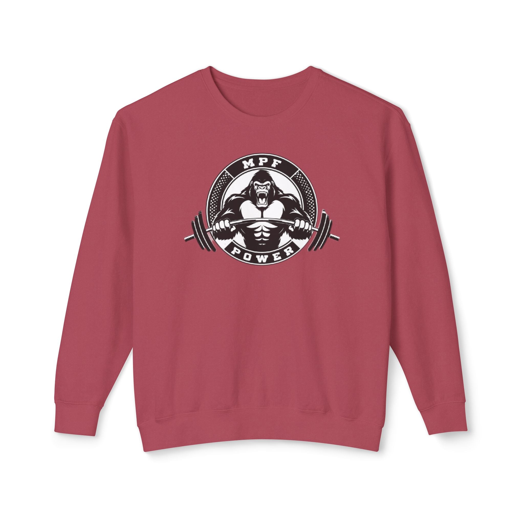 M.P.F. Power Unisex Lightweight Crewneck Sweatshirt - Mind Power Fitness Goals