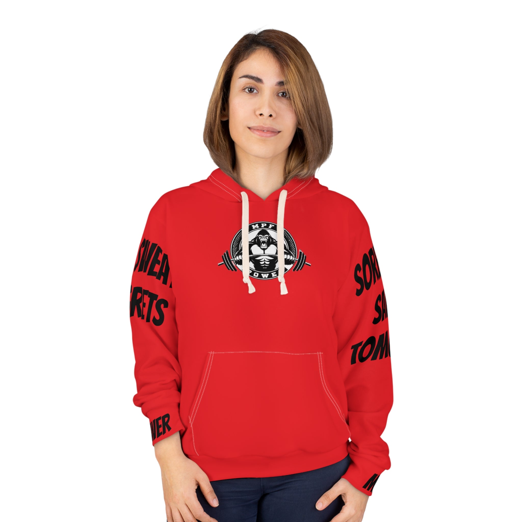 PR Hoodie | Fitness, Gym, Weightlifting, Unisex, Activewear, Training
