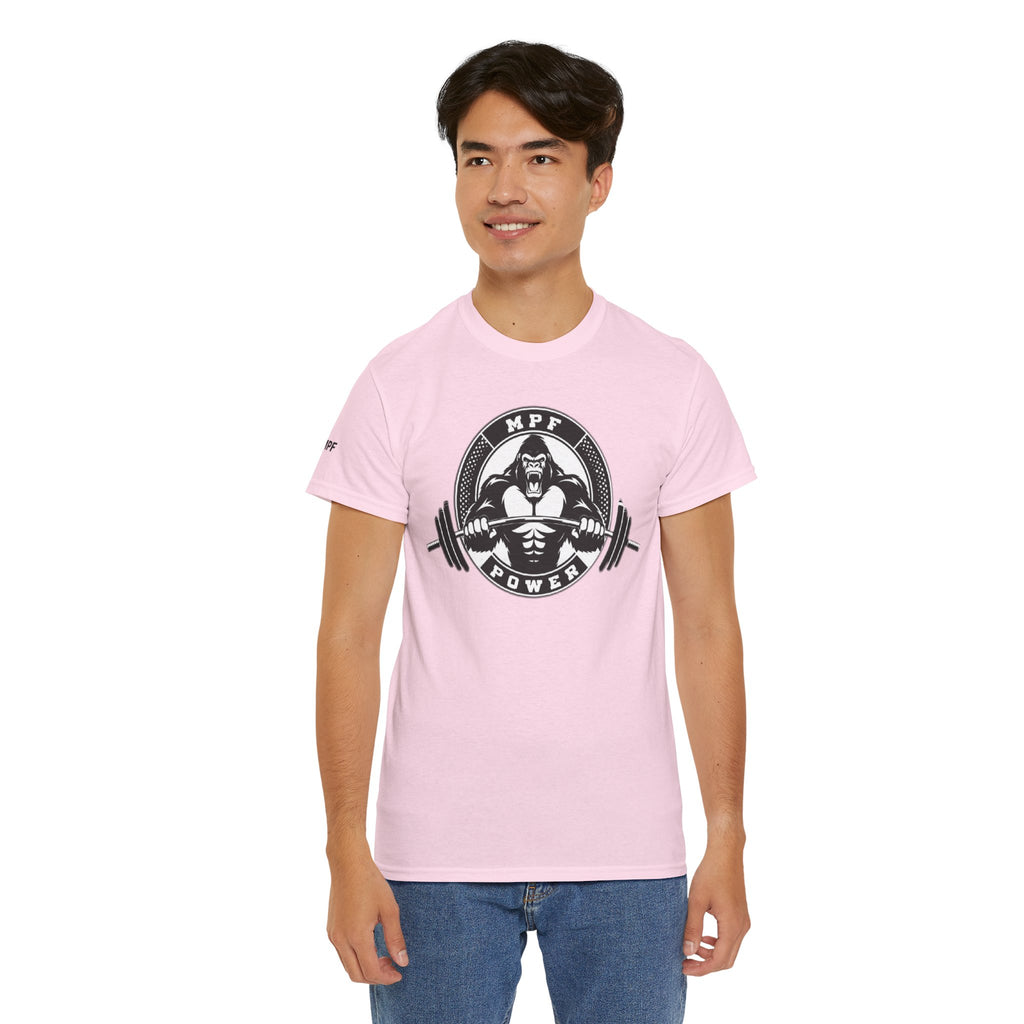 Gorilla Power Tee — Gym Weightlifting Workout Shirt