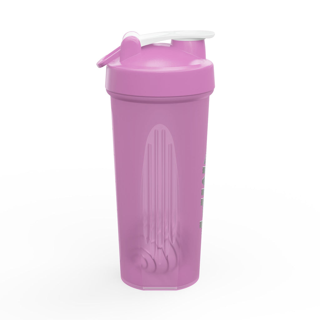 Protein Shaker Bottle — Vertical 'MPF' Gym Logo Sports Mixer