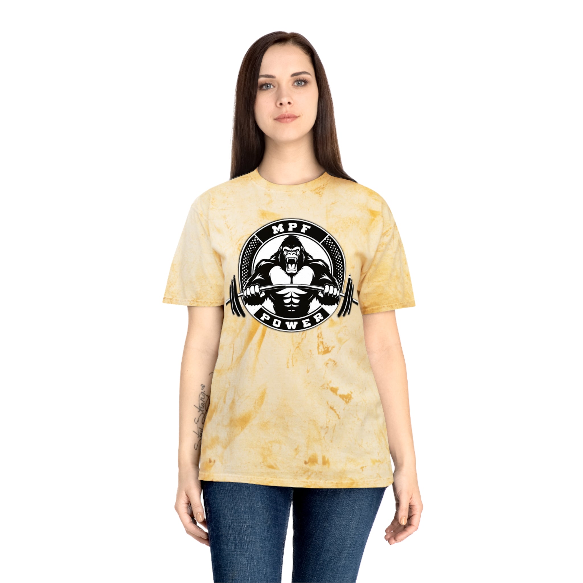 Power Gorilla Weightlifting T-Shirt — MFT Power Gym Tee