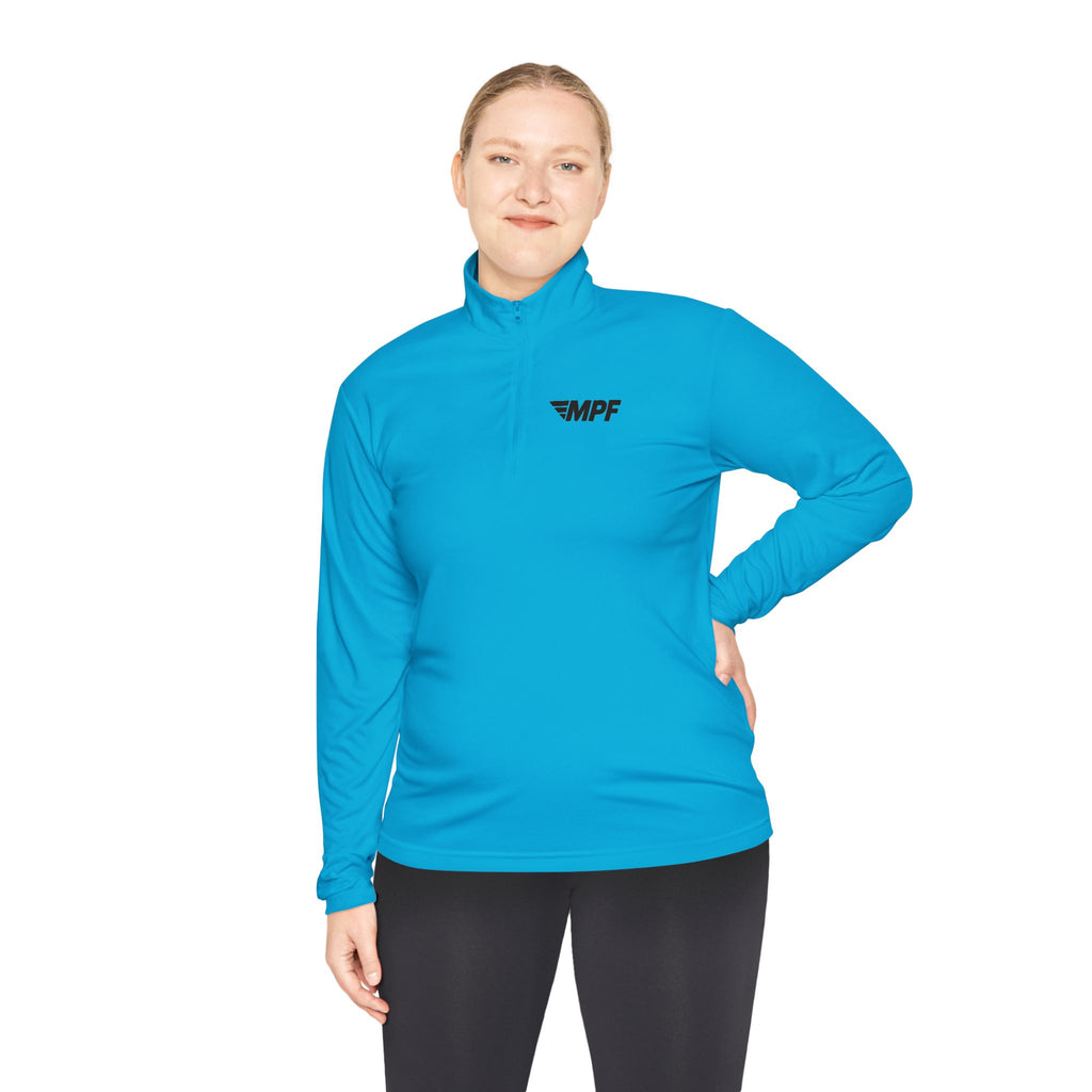 Muscle & Motivational Unisex Quarter-Zip Pullover - Fitness Apparel, Activewear, Workout Gear, Gym Style, Trendy Exercise Hoodie
