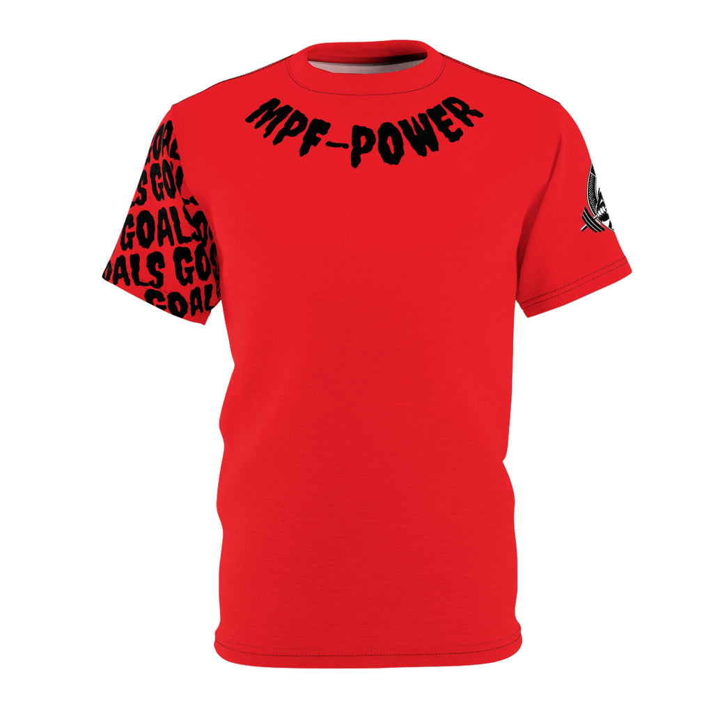 Goals Motivational Unisex Cut & Sew Tee - MPF Power Goals