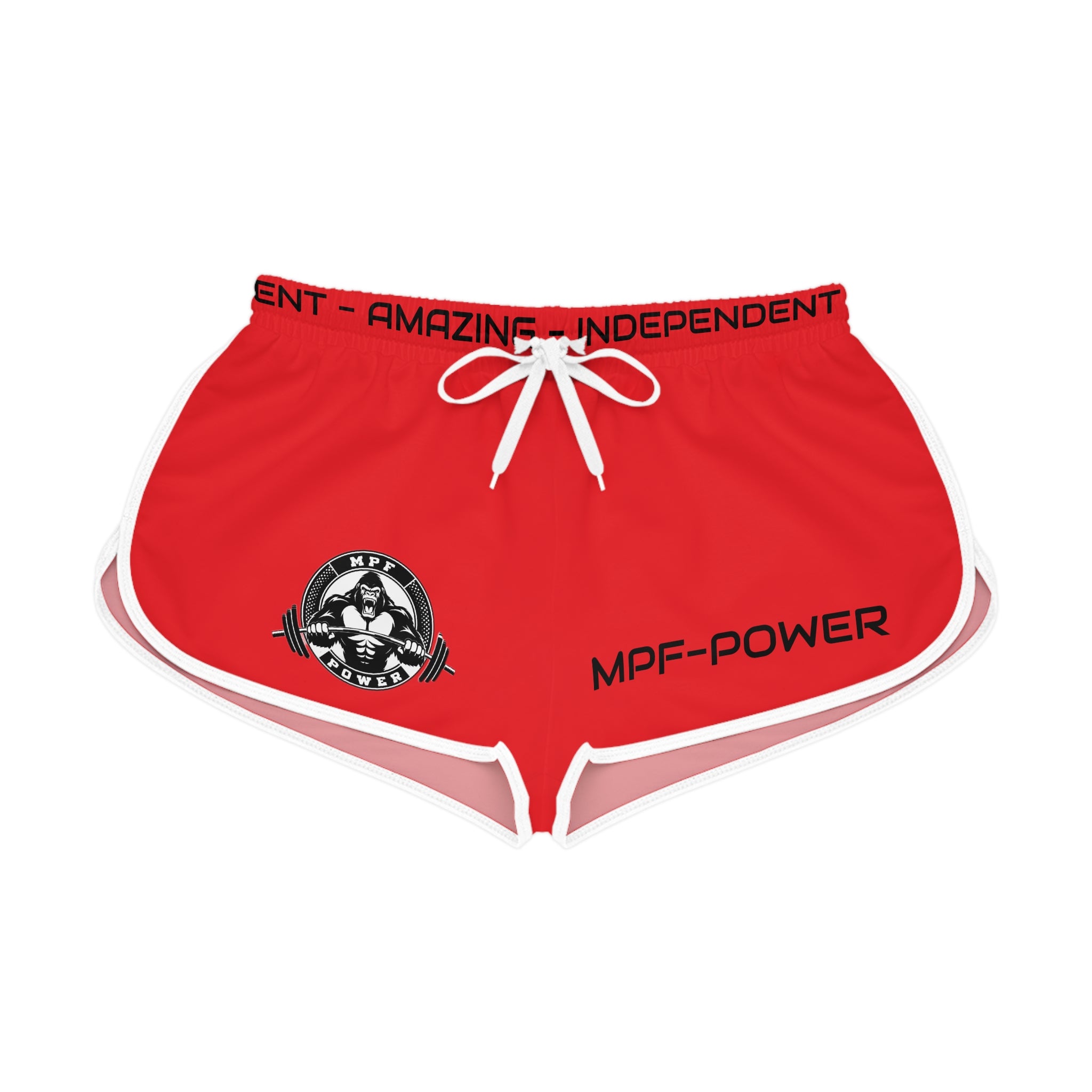 Copy of Empowering Women's Relaxed Workout Shorts | AOP, Gym, Fitness, Sportswear, Casual, Active Lifestyle