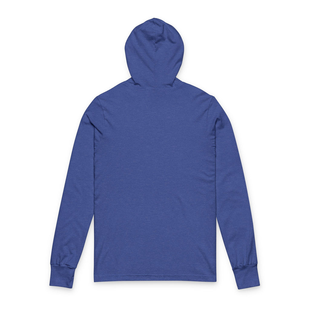 Unisex Hooded Tee: Sporty Long Sleeve Shirt for Active Lifestyle, Perfect for Gym, Casual Wear, and Outdoor Activities