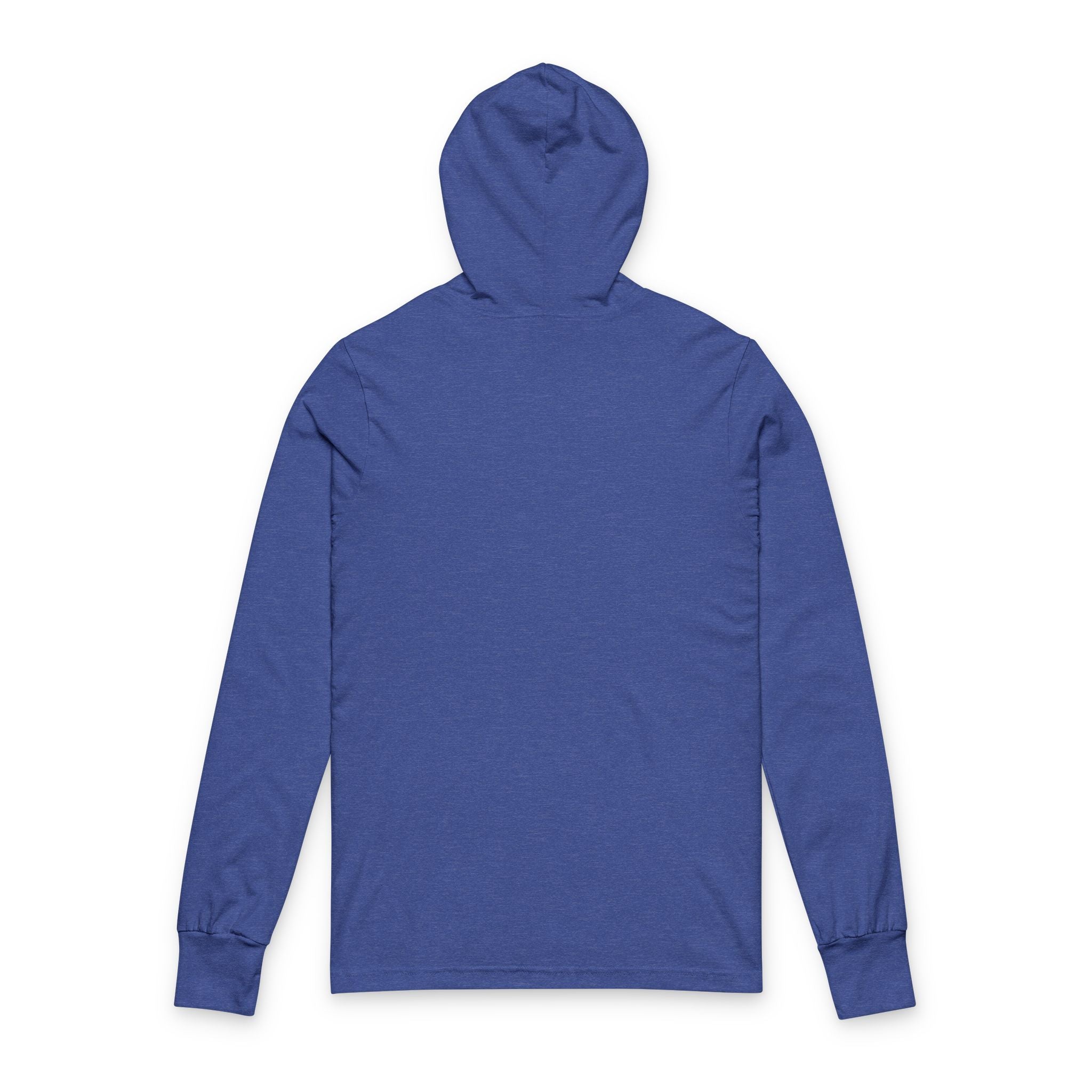 Unisex Hooded Tee: Sporty Long Sleeve Shirt for Active Lifestyle, Perfect for Gym, Casual Wear, and Outdoor Activities