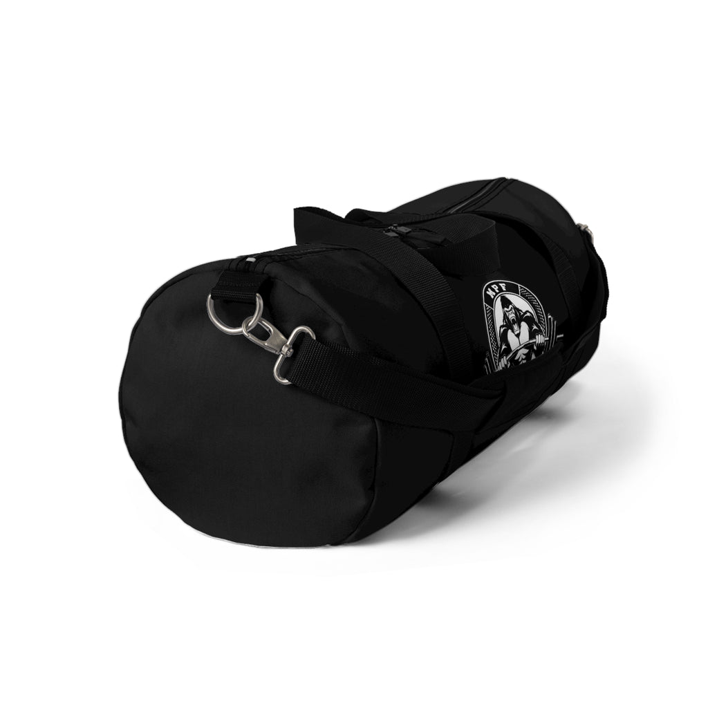 MPF Power Black Duffel Bag - Perfect for Gym & Travel