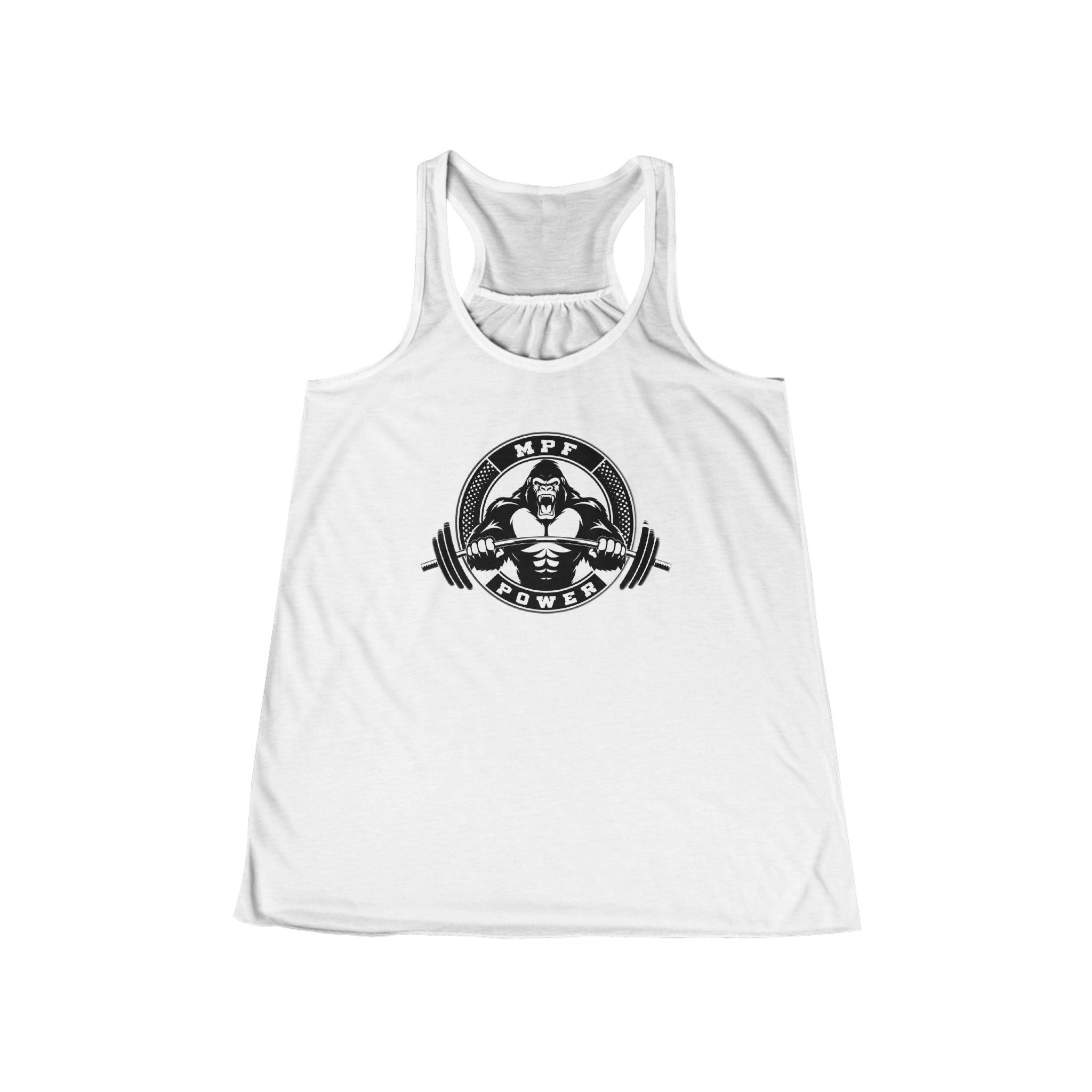 MPF Power Women's Flowy Racerback Tank - Fitness Motivation Top