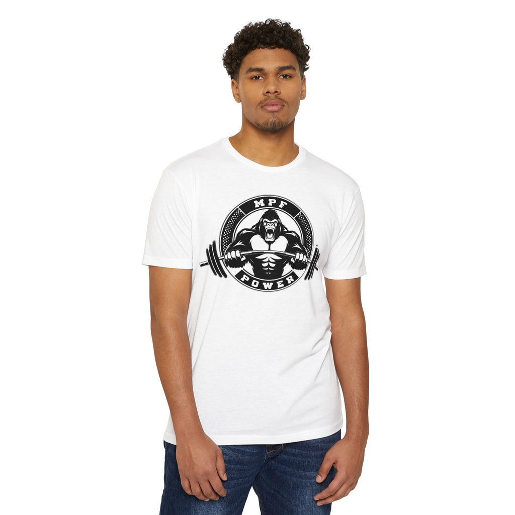 MPF Power Weightlifting T-Shirt — Gorilla Barbell Gym Tee
