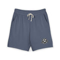 Lightweight Fleece Sweat Shorts — Minimal Compass Logo Lounge Shorts
