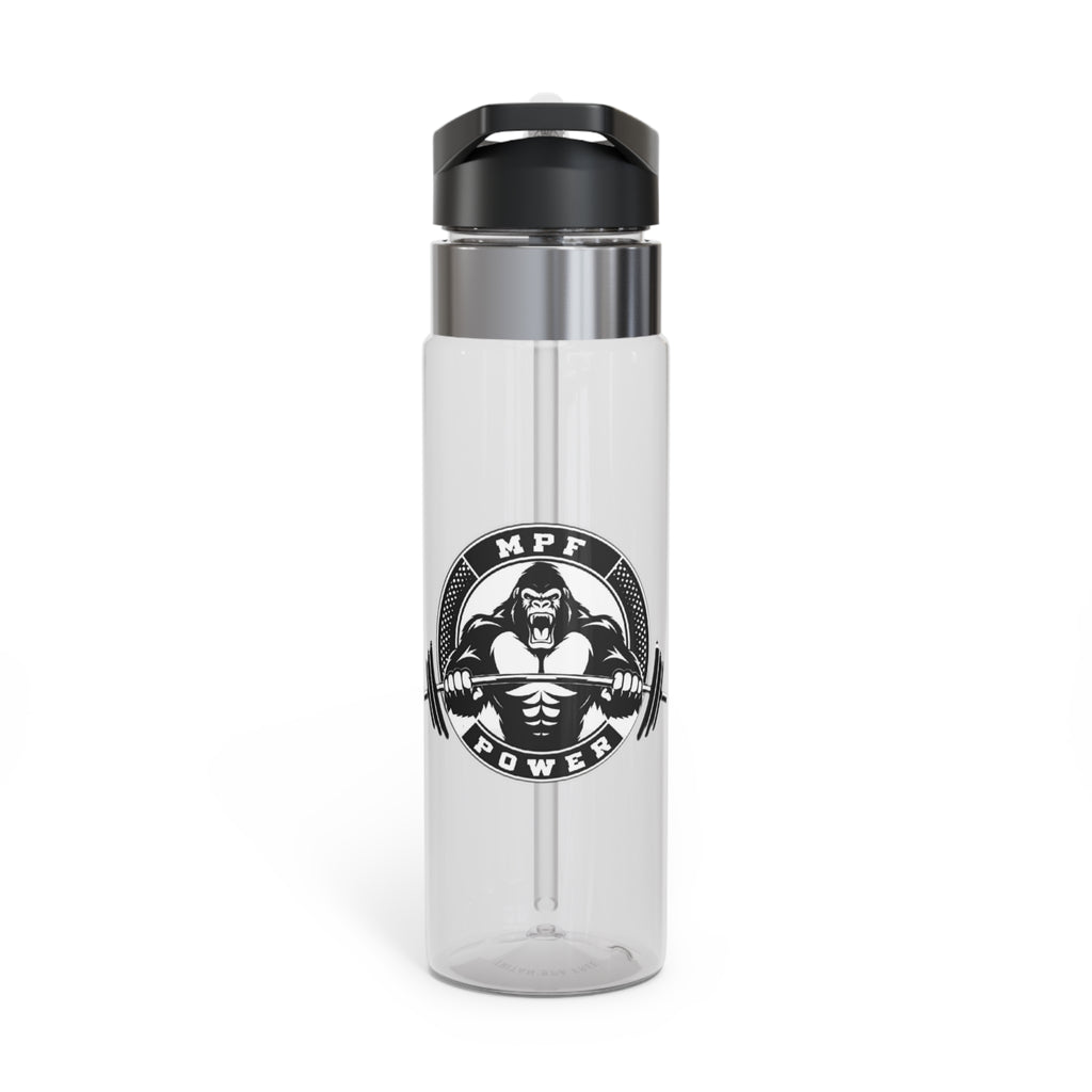 Sport Bottle with MPF Power Design, Gym Water Bottle, Fitness Hydration, Workout Gift, Motivational Sports Drink