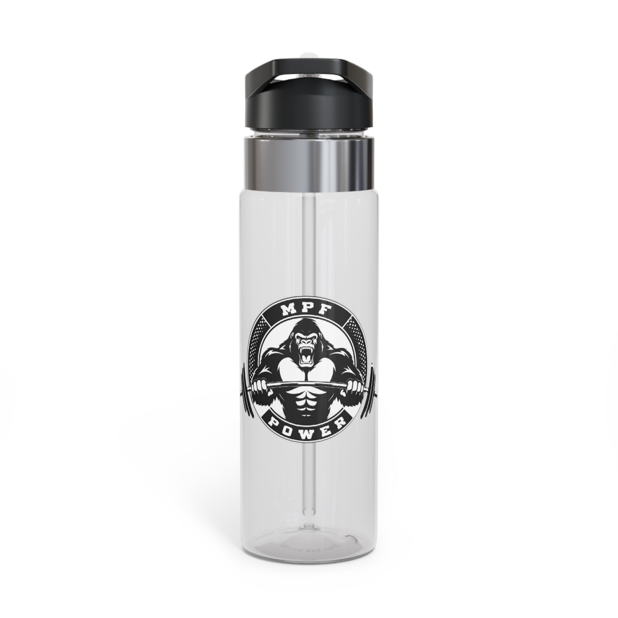 Sport Bottle with MPF Power Design, Gym Water Bottle, Fitness Hydration, Workout Gift, Motivational Sports Drink