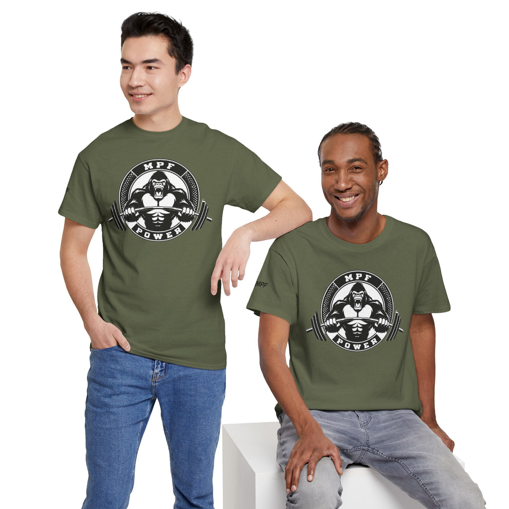 Gorilla Power Tee — Gym Weightlifting Workout Shirt