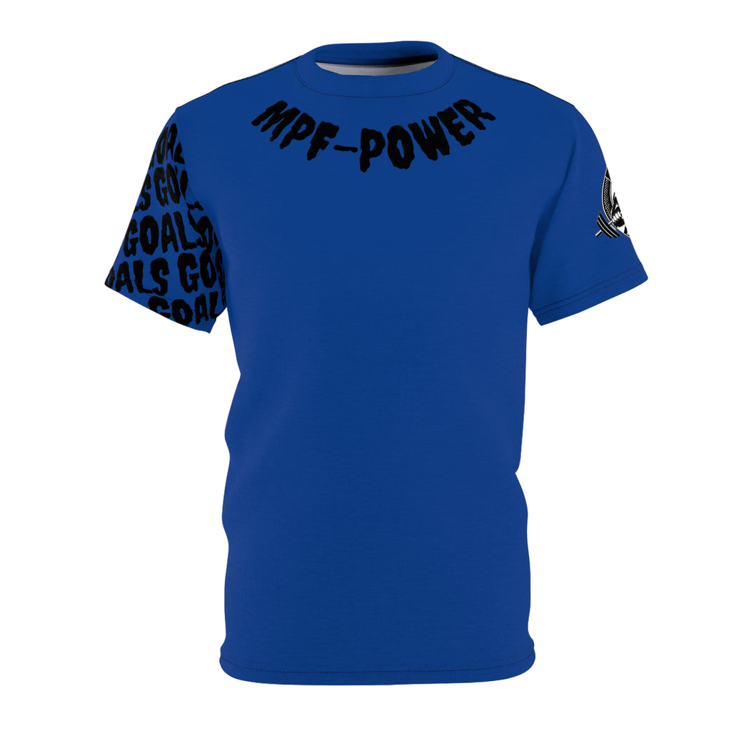 Goals Motivational Unisex Cut & Sew Tee - MPF Power Goals